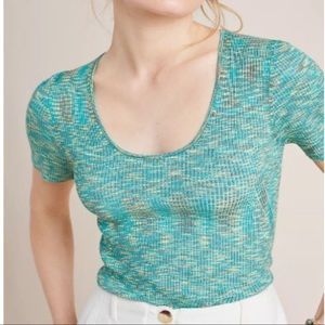 Zuzu Space-Dyed Sweater Tee
Anthropologie